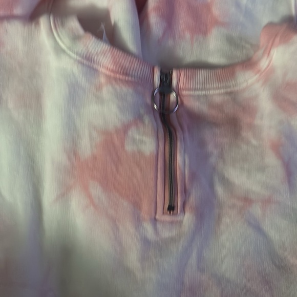 Brand New Justice White & Pink Sweatpants Romper, Size 14, with Tags - Picture 4 of 6